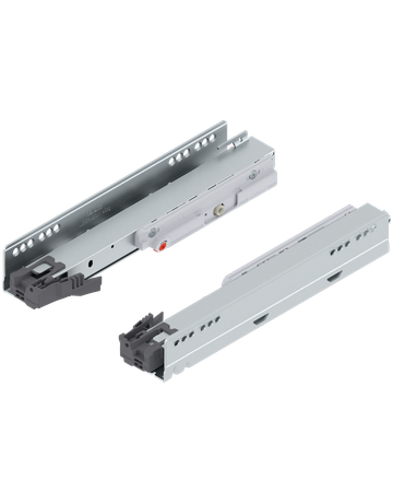 LEGRABOX Korpusschiene mit TIP-ON, Vollauszug, 40 kg, NL=300 mm, links/rechts, verzinkt - Blum