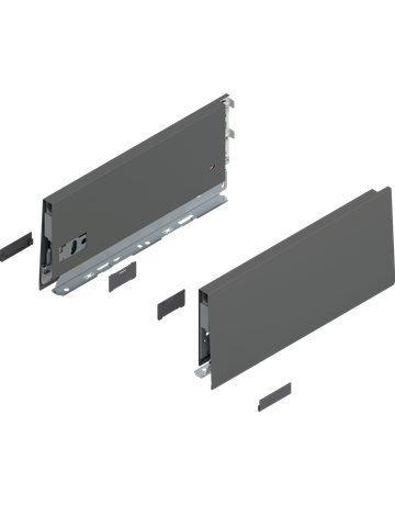MBX K-Zargen (129 mm) NL=300 mm, oriongrau - Blum
