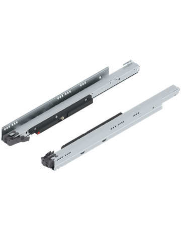 LEGRABOX Korpusschiene mit TIP-ON, Vollauszug, 70 kg, NL=550 mm, links/rechts, verzinkt - Blum