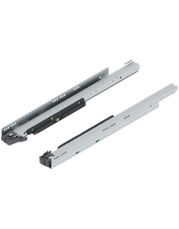 LEGRABOX Korpusschiene mit TIP-ON, Vollauszug, 70 kg, NL=600 mm, links/rechts, verzinkt - Blum