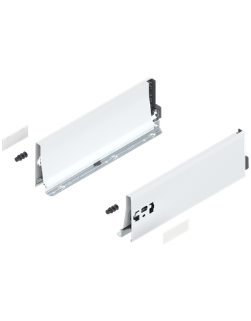 TBX K-Zargen (115 mm) NL=350 mm, seidenweiß - Blum