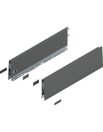 MBX K-Zargen (129 mm) NL=450 mm, oriongrau - Blum