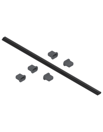 Servo Drive Elektrokabel schwarz Länge 8000 mm + 5 Kabelendens. - Blum