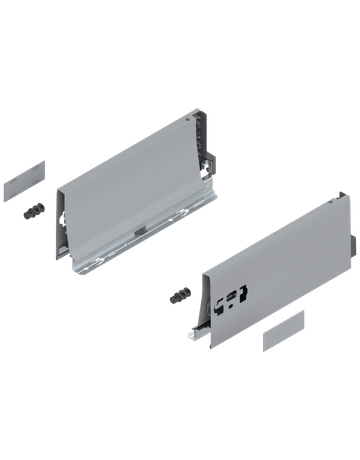 TBX K-Zargen (115 mm) NL=270 mm, weißaluminium - Blum