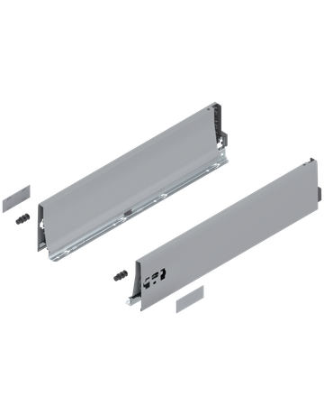 TBX K-Zargen (115 mm) NL=500 mm, weißaluminium - Blum
