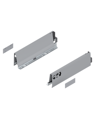 TBX M-Zargen (83 mm) NL=300 mm, weißaluminium - Blum