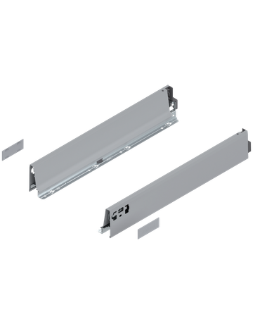 TBX M-Zargen (83 mm) NL=500 mm, weißaluminium - Blum