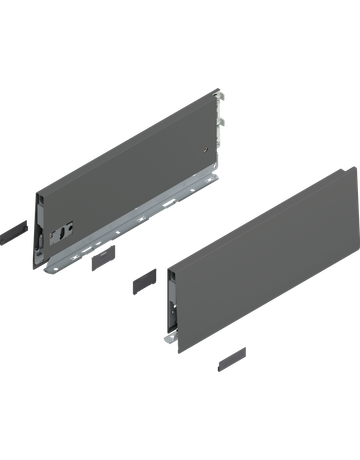 MBX K-Zargen (129 mm) NL=350 mm, oriongrau - Blum