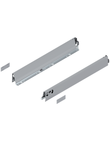 TBX N-Zargen (68 mm) NL=550 mm, weißaluminium - Blum