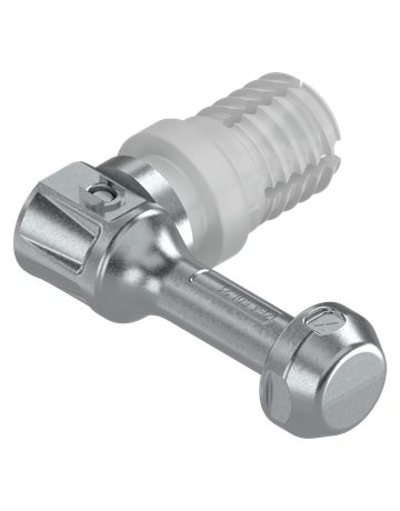 MERIVOBOX Frontbefestigung oben, INSERTA, symmetrisch, verzinkt - Blum