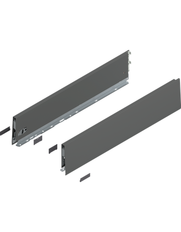 MBX K-Zargen (129 mm) NL=600 mm, oriongrau - Blum