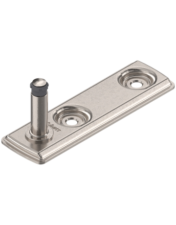 AVENTOS HK-XS Hochklappe, Korpusbefestigung, durch Schrauben, vernickelt - Blum