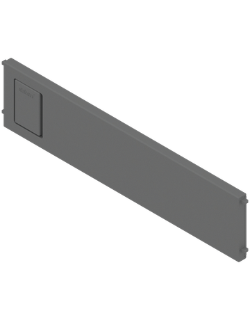 AMBIA-LINE Querteiler, für LEGRABOX/MERIVOBOX Schubkasten (ZC7SXXXRS2), Kunststoff, oriongrau matt - Blum