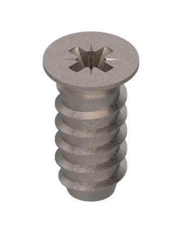 Systemschraube, Senkkopf, Ø6 mm, Nennlänge: 13 mm, vernickelt - Blum