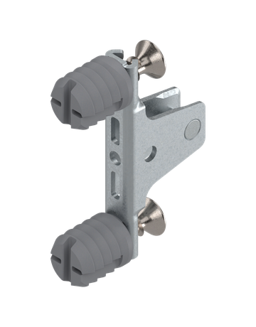 LEGRABOX Frontbefestigung, Höhe M, EXPANDO, symmetrisch, für LEGRABOX free/LEGRABOX pure, verzinkt - Blum