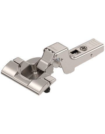 CLIP top Standardscharnier 110°, Innenanschlag, ohne Feder, Topf: INSERTA, vernickelt - Blum