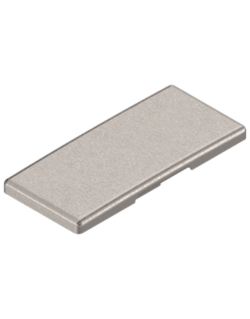 Scharnier-Abdeckkappe, unbedruckt, vernickelt - Blum