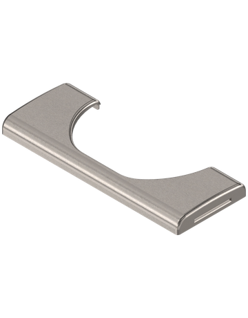 Scharnier-Topfabdeckkappe, unbedruckt, vernickelt - Blum