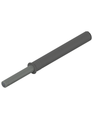 TIP-ON für Türen, Langversion, mit Puffer, R7036 platingrau - Blum