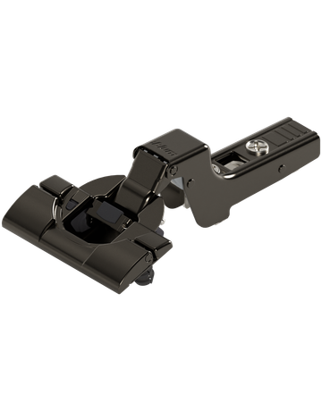 CLIP top BLUMOTION Standardscharnier 110°, Innenanschlag, Topf: INSERTA, onyxschwarz