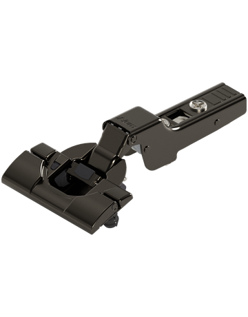CLIP top BLUMOTION Standardscharnier 110°, Mittelanschlag, Topf: INSERTA, onyxschwarz