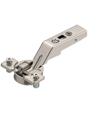 CLIP top Zwischenscharnier für AVENTOS Hochfaltklappe 134°, ohne Feder, Topf: EXPANDO, vernickelt - Blum