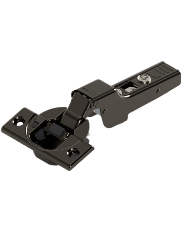 CLIP top BLUMOTION Standardscharnier 110°, Mittelanschlag, Topf: Schrauben, onyxschwarz