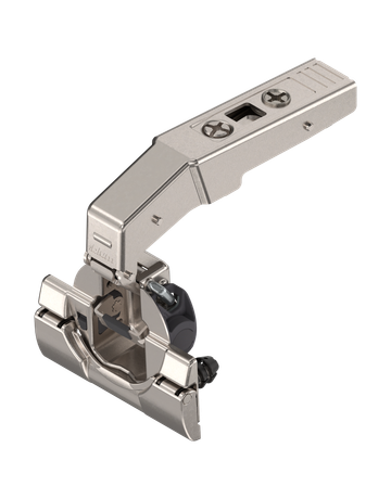 CLIP top BLUMOTION Stollenscharnier 95°, innenliegend, Topf: INSERTA, vernickelt