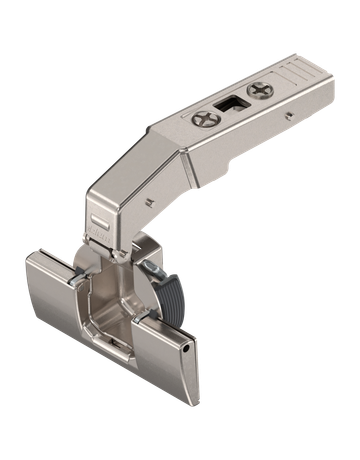 CLIP top Stollenscharnier 95°, innenliegend, Topf: INSERTA, vernickelt - Blum