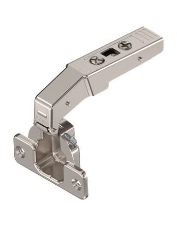 CLIP top Stollenscharnier 95°, innenliegend, ohne Feder, Topf: Schrauben, vernickelt - Blum