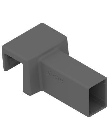 AMBIA-LINE Querrelinghalter, für LEGRABOX pure, oriongrau matt - Blum