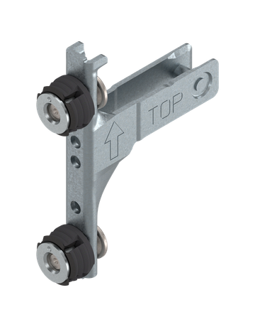 MERIVOBOX Frontbefestigung unten, EXPANDO T, symmetrisch, verzinkt - Blum