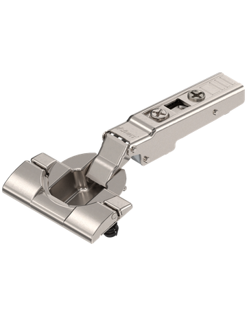 CLIP top Standardscharnier 110° Spezial, Eckanschlag, ohne Feder, Topf: INSERTA, vernickelt - Blum