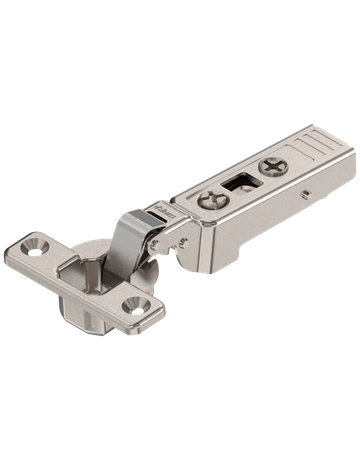 CLIP top Minischarnier 94°, Mittelanschlag, Topf: Schrauben, vernickelt - Blum