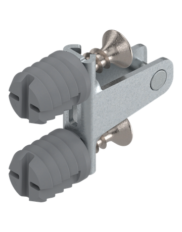 LEGRABOX Frontbefestigung, Höhe N, EXPANDO, symmetrisch, für LEGRABOX free/LEGRABOX pure, verzinkt - Blum