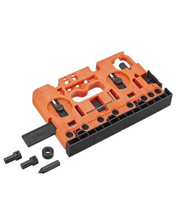 Bohrlehre, für AVENTOS, TANDEMBOX intivo/TANDEMBOX plus, METABOX, TANDEM / LEGRABOX / MERIVOBOX / Reling METABOX / Reling TANDEMBOX, orange - Blum