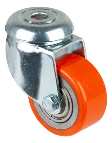 Lenkrolle 50mm, A601 Rückenl.Polyurethanrad, KL A601.C10.050