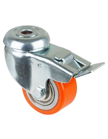 Lenkrolle 50mm, A621 Rückenl.Poly-Rad, KL, Fest A621.C10.050