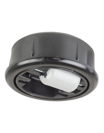 MB-Glocke, ohne Feststeller, Rad Ø 52mm G87, zum Einpressen, Kunststoff schwarz - BS ROLLEN