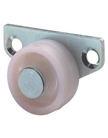 MB-Bettkastenrolle, Rad Ø 30mm E45, Anschrauben, Kunststoff weiß - BS ROLLEN