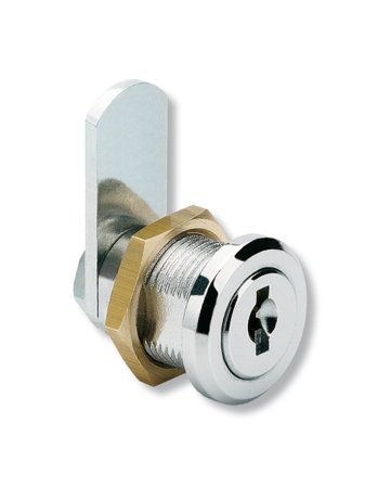 Hebelzylinder ZS 77 ger.,vs., Schließrichtung ls/rs,ZDG,vernickelt - BURG WÄCHTER