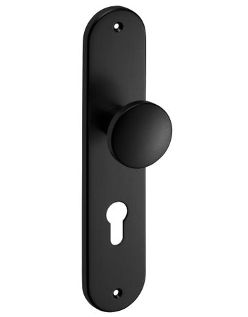 Knopfsch. 1306/7203 außen,LS ov.,PZ72,RAL 9005,o.No - edi