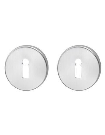 FH Schlüsselrosettenpaar 1055 rund,BB,8mm,TS 40-65,ER - edi