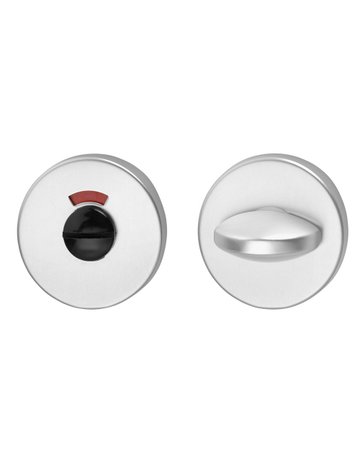 Schlüsselrosettenpaar 1057 rund,WC/SS, 8mm,TS 38-48,ER - edi