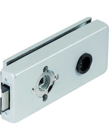 Glastürschloss Studio Classic WC Riegelolive, LM niro eloxiert 10.006.157 - Dorma Glas