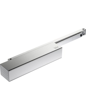 Türschließer TS 93 B Basic EN 2-5,m. Gleitschiene,silberfarbig - dormakaba
