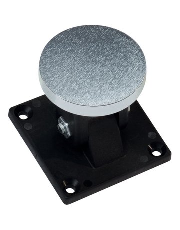 OT-Magnetanker, mit Winkelverstellung, MAW, Materialkombination, schwarz verzinkt - dormakaba