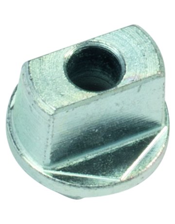 Steckachse mit Flachkonus,0mm,silberfarbig verzinkt - dormakaba