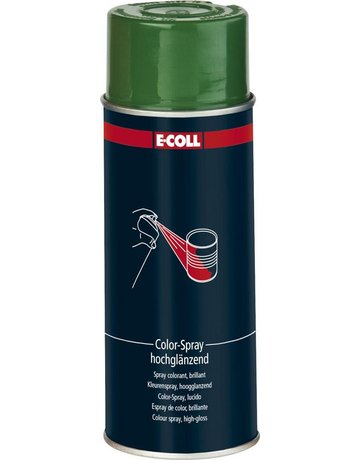 Color-Spray, hochglänzend400ml moosgrün E-COLL
