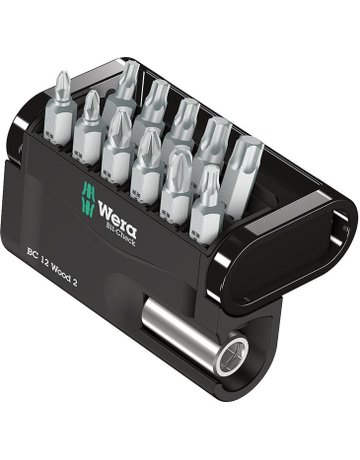 Bit-Check 12 Wood 2 12 teilig - Wera